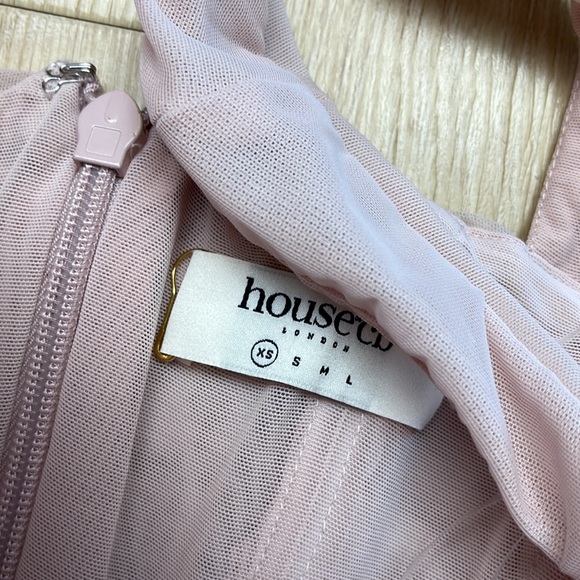 NEW! House of CB Cate ruched minidress, SIZE XS 1099 - Picture 7 of 8